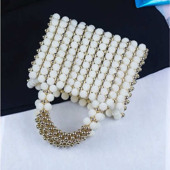 ✨Mini Beaded Satchel Bag✨ - Picture 4 of 10